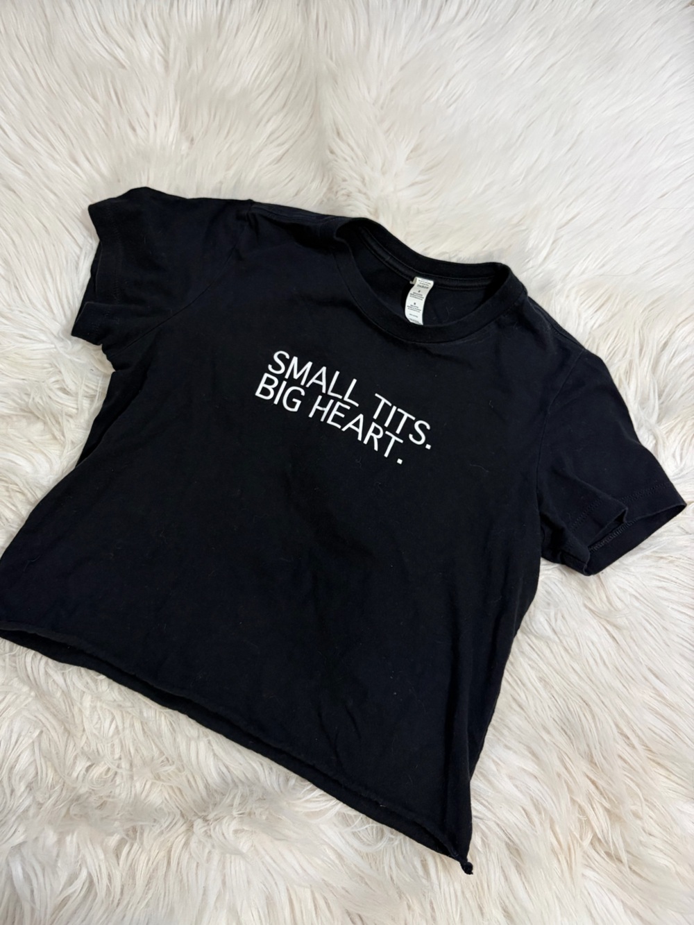 Small T*ts Big Heart T Shirt